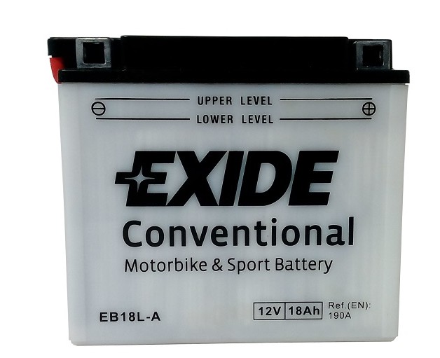Akumulator EXIDE EB18L-A YB18L-A 12V 18Ah 190A

